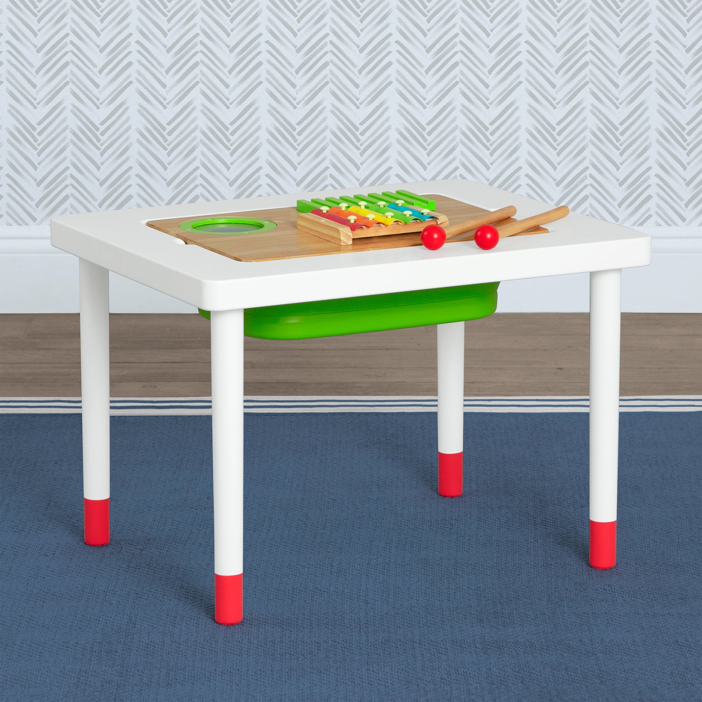 Compact Play & Learn Sensory Table for Kids - Interactive Toddler Activity Table for Early Learning & Development - Perfect for Daycare, Preschool & Home Playrooms