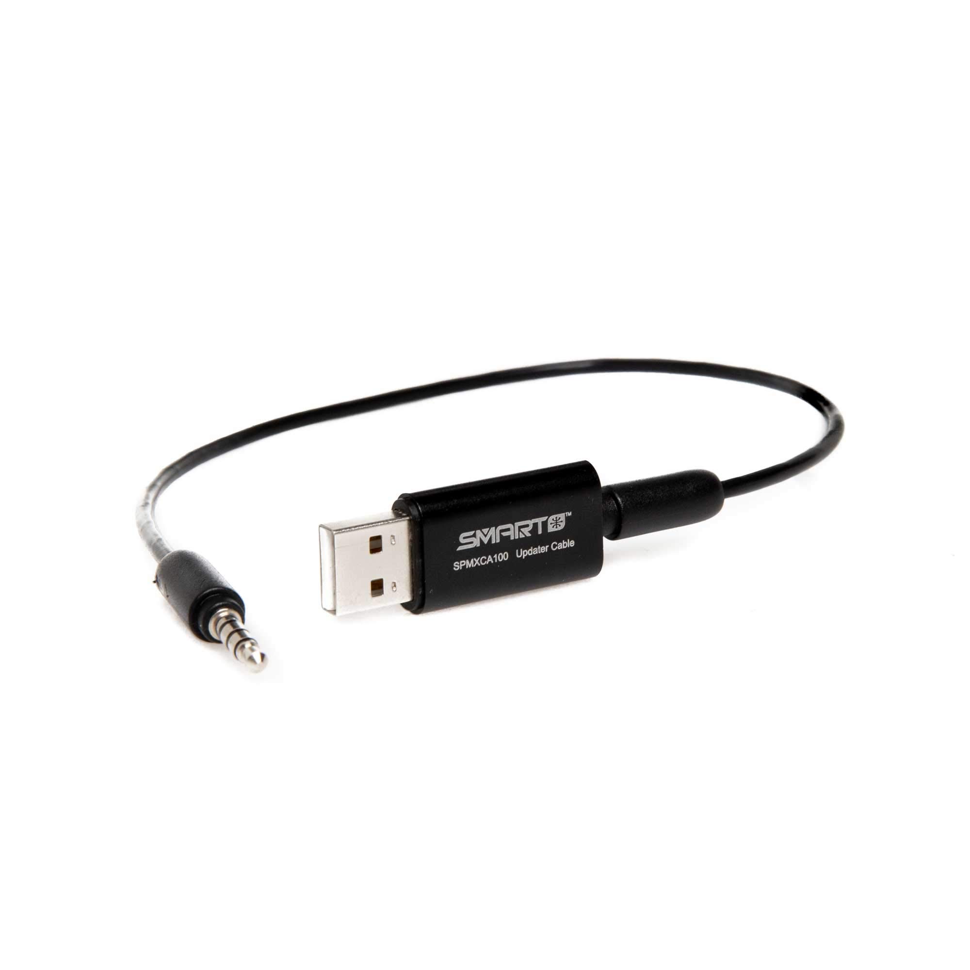 Spektrum SPMXCA100 Smart USB Charger & Updater Cable - Fast Charging & Firmware Updates for RC Models - Compatible with Spektrum Transmitters & Receivers - Perfect for RC Cars, Drones, and Airplanes