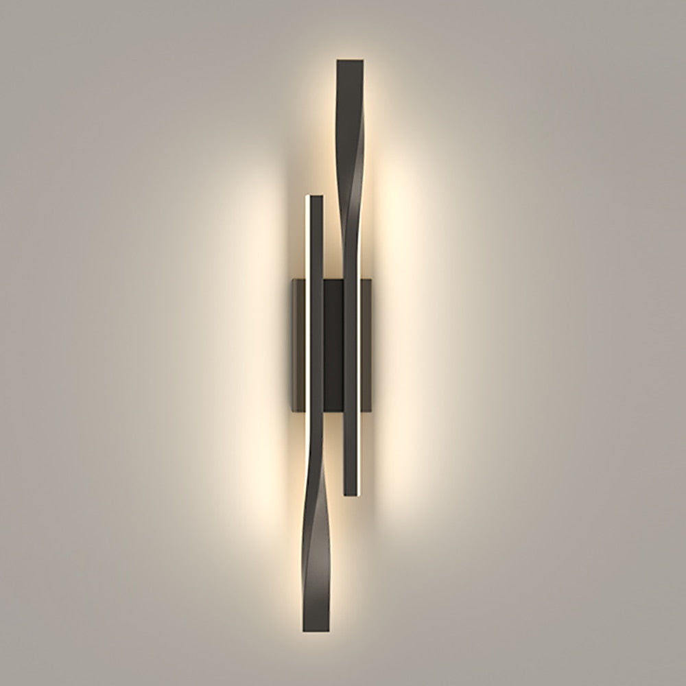 Modern LED Wall Sconce Light - Long Strip Design for Bedroom, Living Room & Hallway - Dimmable Ambient Lighting for Home Decor