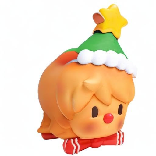 POP MART Sweet Bean Christmas Frosted Sugar Cookie Figure - Random Design Collectible Toy Set for Modern Home Decor, Desk Accessories & Holiday Gift | Perfect for Christmas Tree Ornaments, Office Decorations & Collectors Display