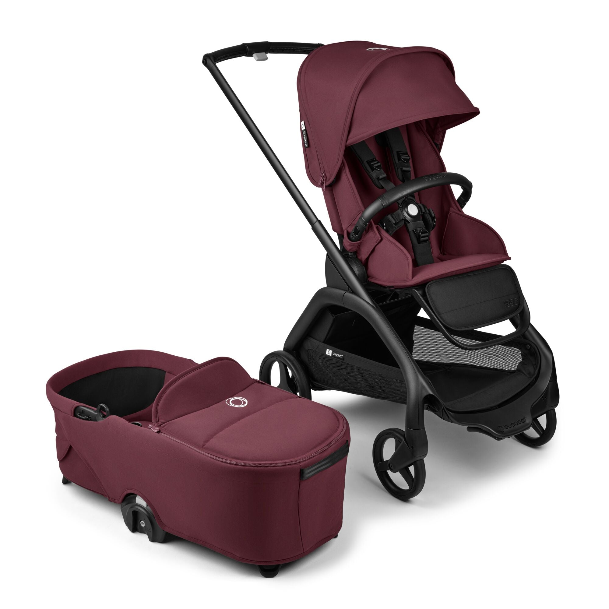 Bugaboo Dragonfly Complete Stroller with Bassinet - Lightweight Travel Stroller for Newborns & Toddlers | Perfect for City Walks, Air Travel & Everyday Use
