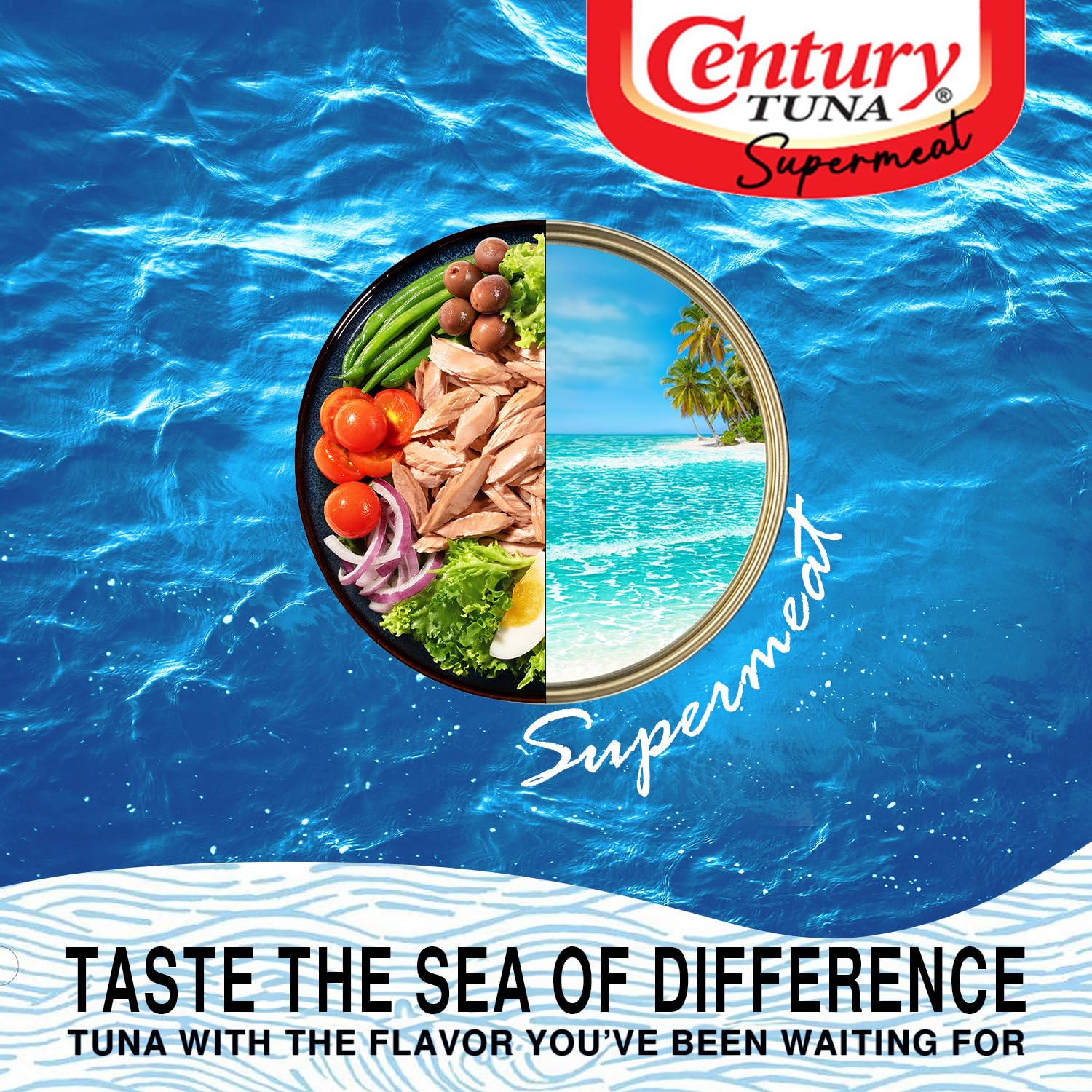Century Tuna Hot and Spicy Flavor - 12 Pack (4.9 oz Cans) | Premium Canned Tuna for Sandwiches, Salads & Quick Meals