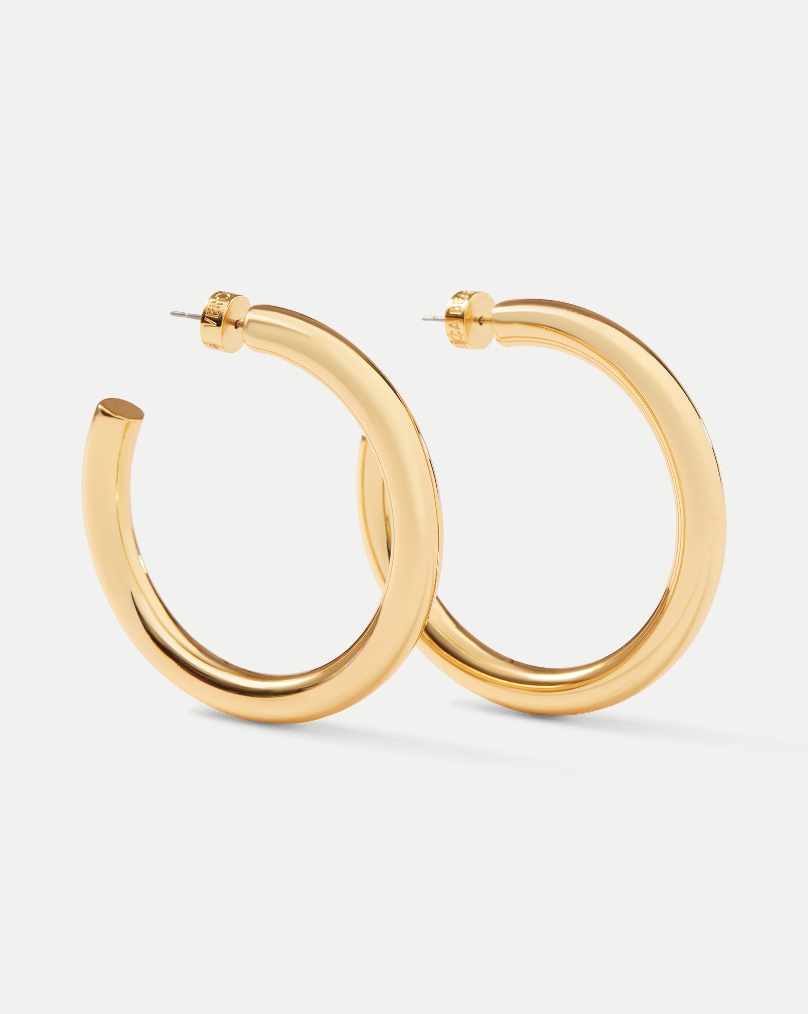 Large Everyday Hoop Earrings for Women - 14K Gold Plated Lightweight Dangle Hoops - Perfect for Work, Date Night & Casual Outfits