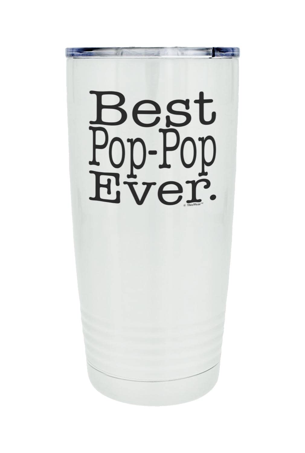 Premium 20oz Stainless Steel Insulated Travel Mug with Lid - White - Leak Proof & Temperature Retention - Perfect for Coffee, Tea & Hot/Cold Beverages - Ideal for Commuting, Office & Outdoor Adventures
