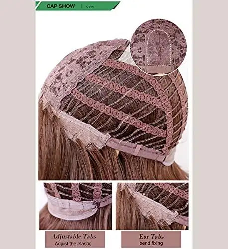 Long Wavy Synthetic Wig with Natural Center Part - Perfect for Cosplay, Halloween, and Daily Fashion Styling