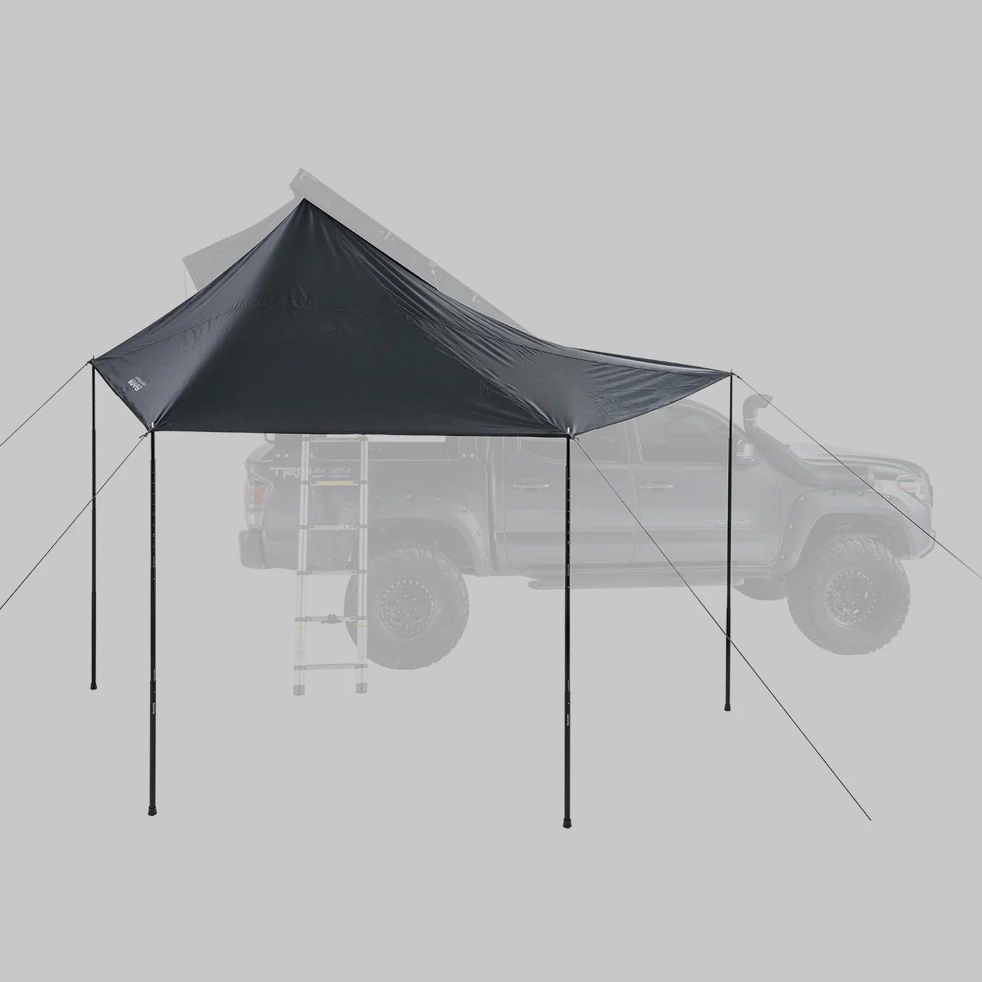 iKamper Skycamp 3.0 Mini/DLX Mini Roof Top Tent - Lightweight Hard Shell Rooftop Awning for Camping & Overlanding Adventures