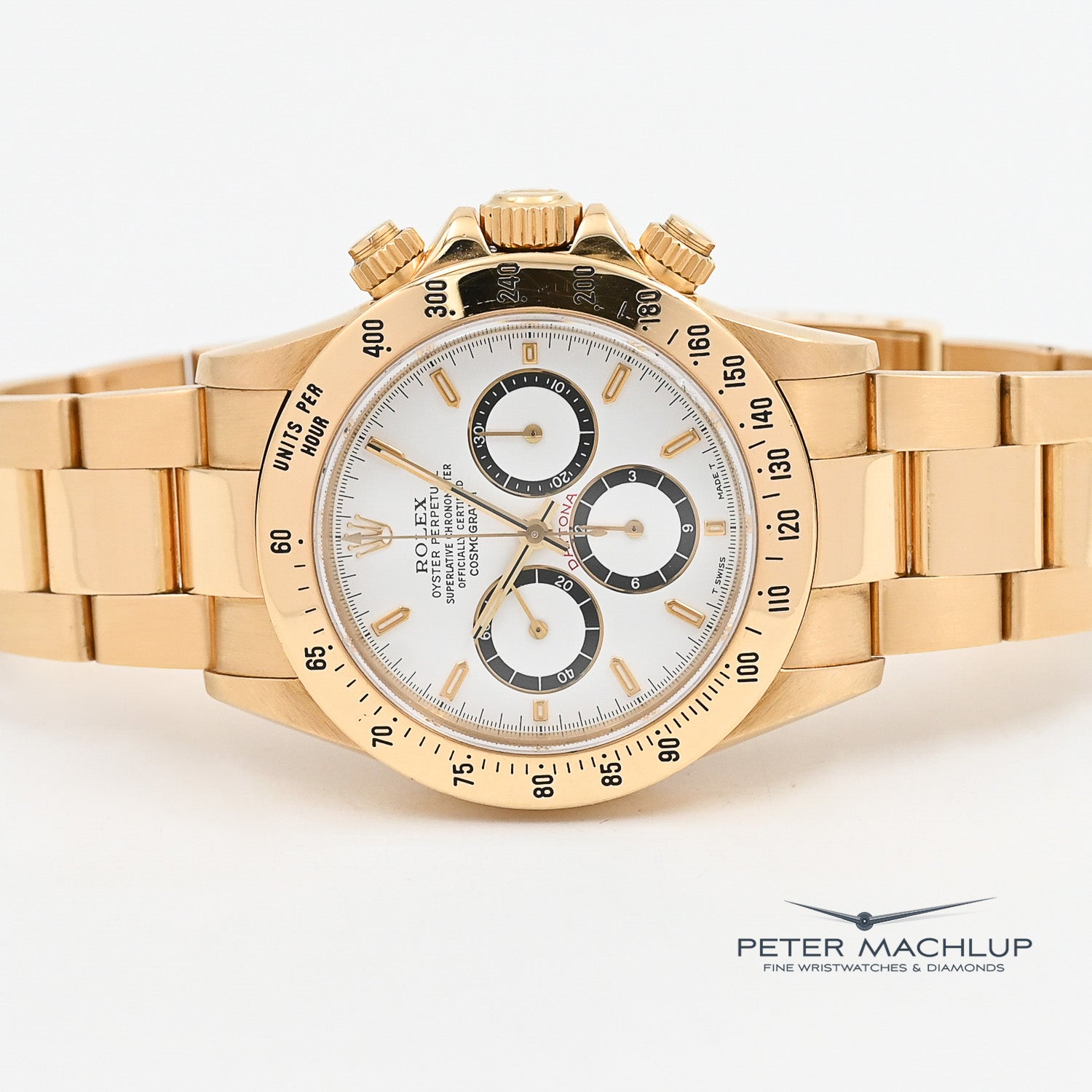 Original Rolex Cosmograph Daytona 1991 Men's Luxury Watch - Vintage Stainless Steel Chronograph for Collectors & Special Occasions