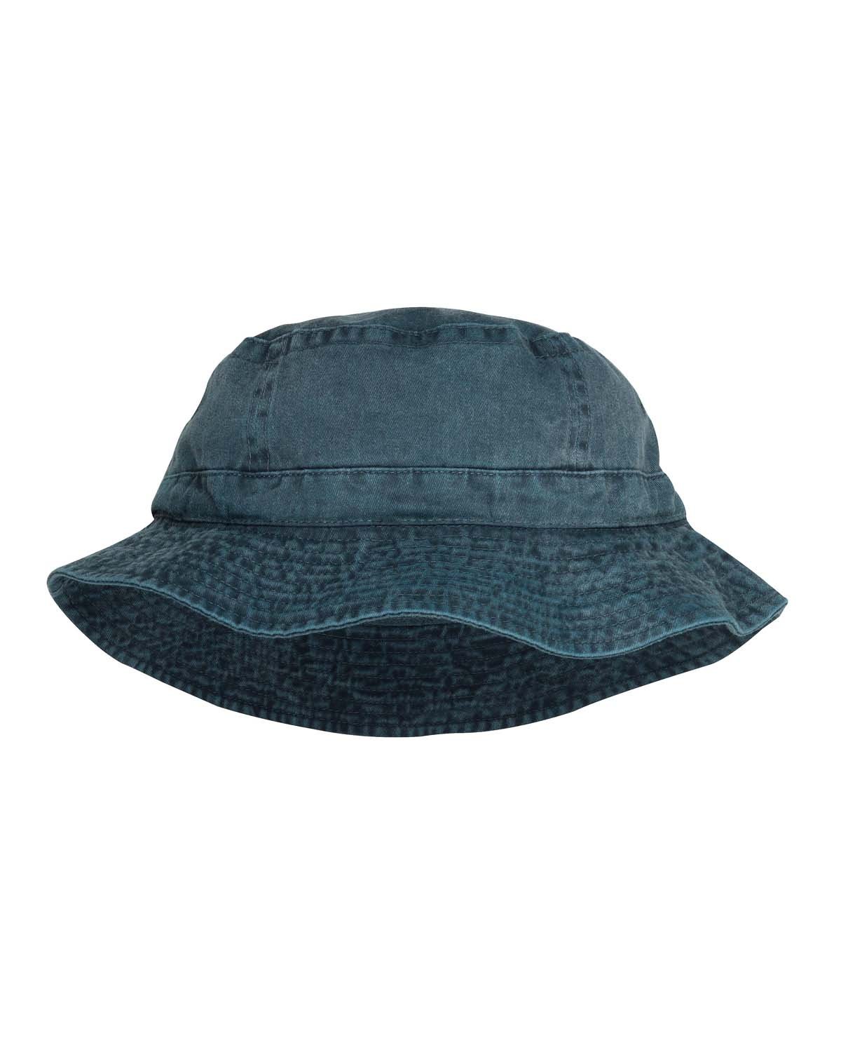 Adams ACVA101 Vacationer Pigment Dyed Bucket Hat for Men & Women - Sun Protection Outdoor Beach Travel Fishing Hat - Casual Summer Wide Brim Hat for Hiking, Gardening, and Vacation