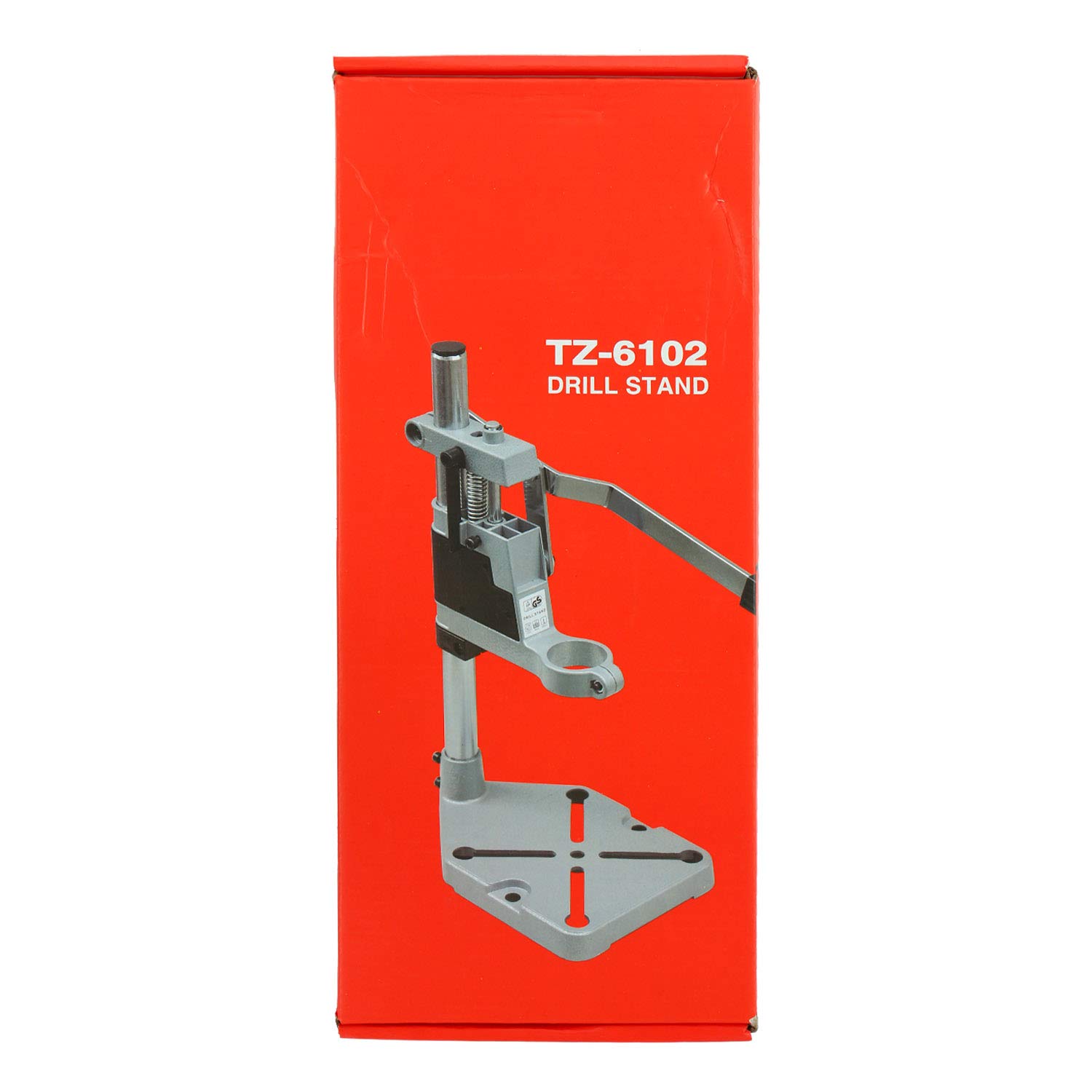 **Universal Adjustable Drill Press Stand for Workbench - Aluminum Base with Single Mounting Hole - Perfect for DIY, Woodworking & Metalworking Projects**