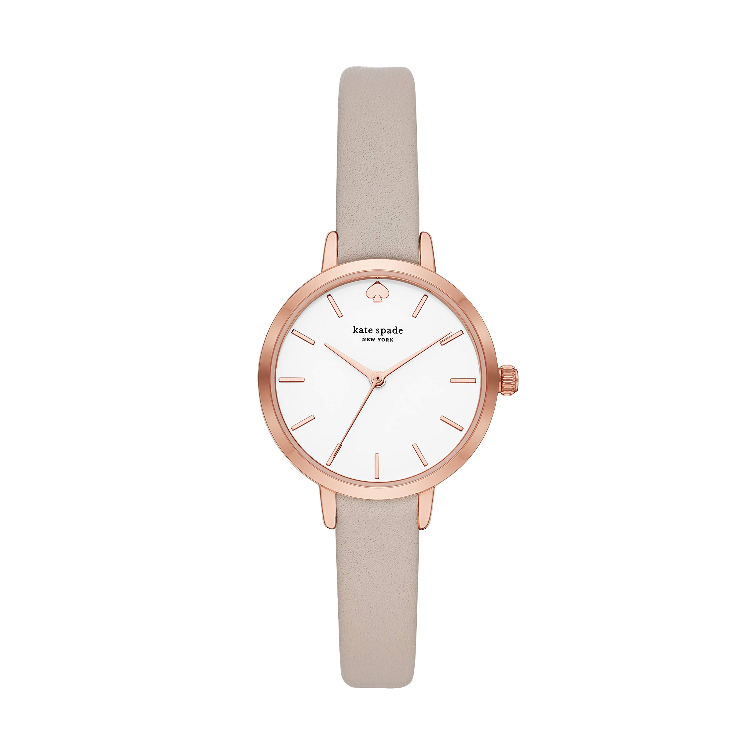 Kate Spade New York Women's Metro Slim Stainless Steel Quartz Watch - Elegant Fashion Watch for Women, Perfect for Office, Party & Everyday Wear
