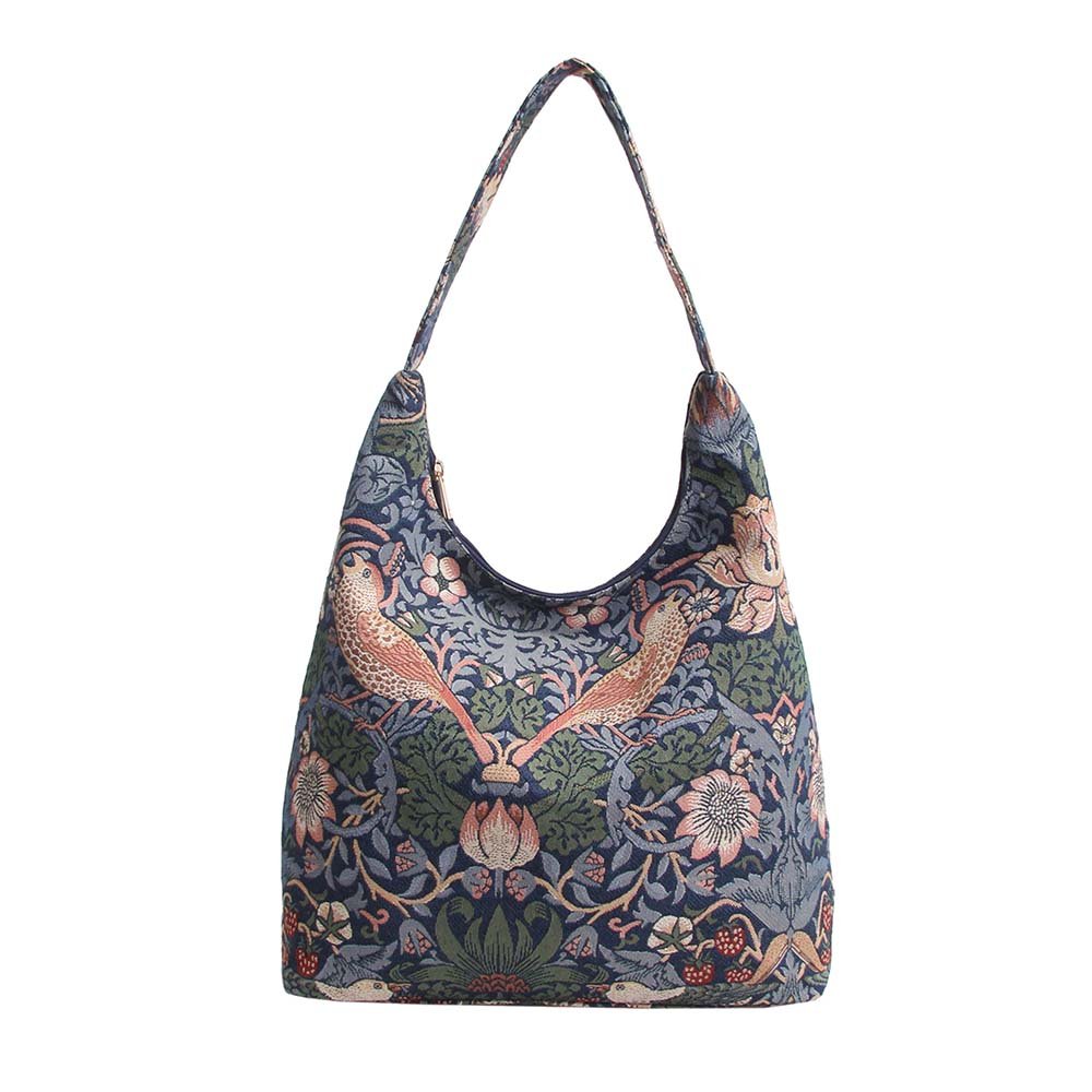 Signare Tapestry Hobo Shoulder Bag - Stylish Slouch Purse for Women | Fashionable Crossbody Handbag for Everyday Use, Travel & Casual Outings