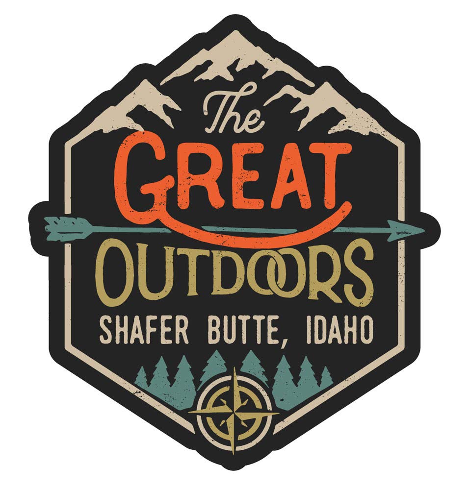 Shafer Butte Idaho The Great Outdoors 4-Inch Fridge Magnet - Perfect for Refrigerators, Lockers & Office Decor