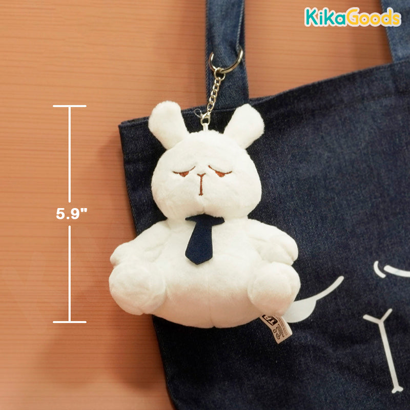 Monday Bruce Series Plush Figure Keychain - Cute Cartoon Character Keyring for Backpacks, Bags & Gifts | Kawaii Anime Collectible Accessory for Fans