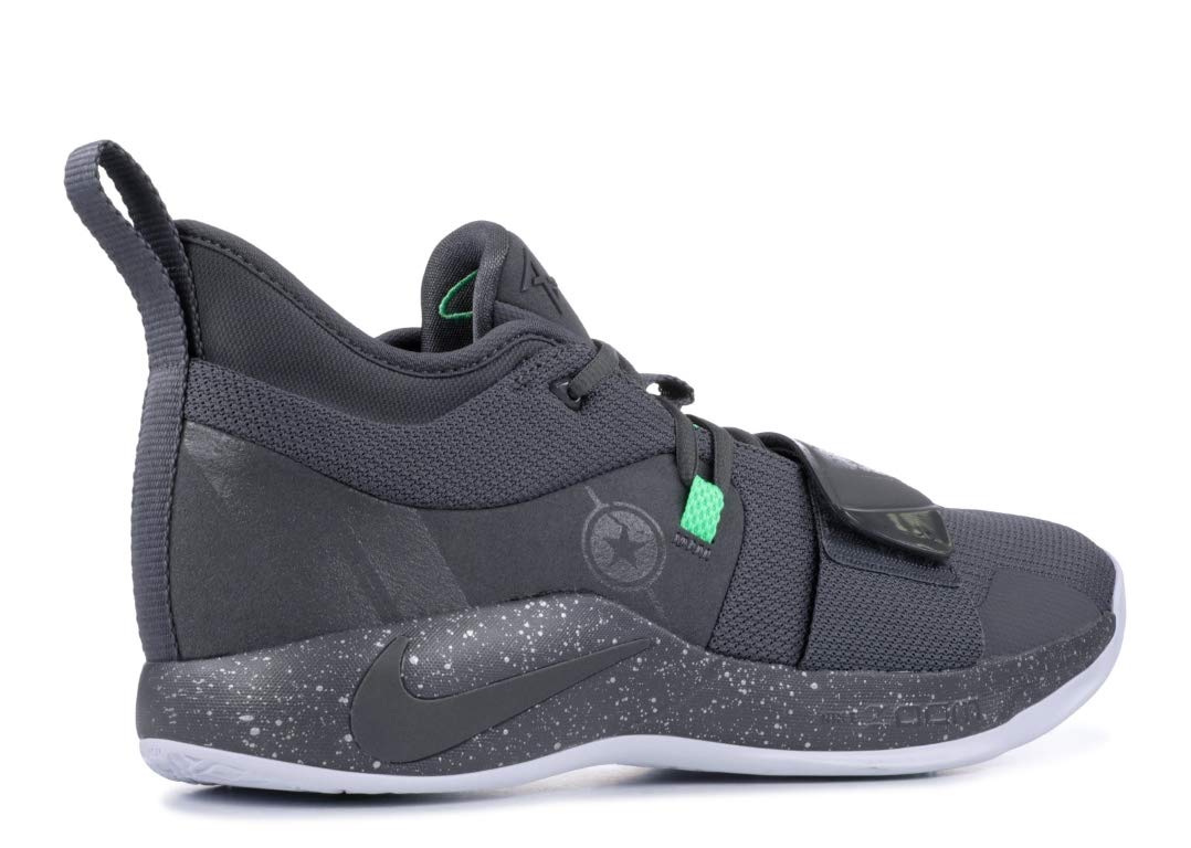 Nike PG 2.5 Men's Basketball Shoes - Dark Grey/White - Size 12 US | High-Performance Basketball Sneakers for Men | Perfect for Indoor Courts, Outdoor Games & Streetwear Fashion