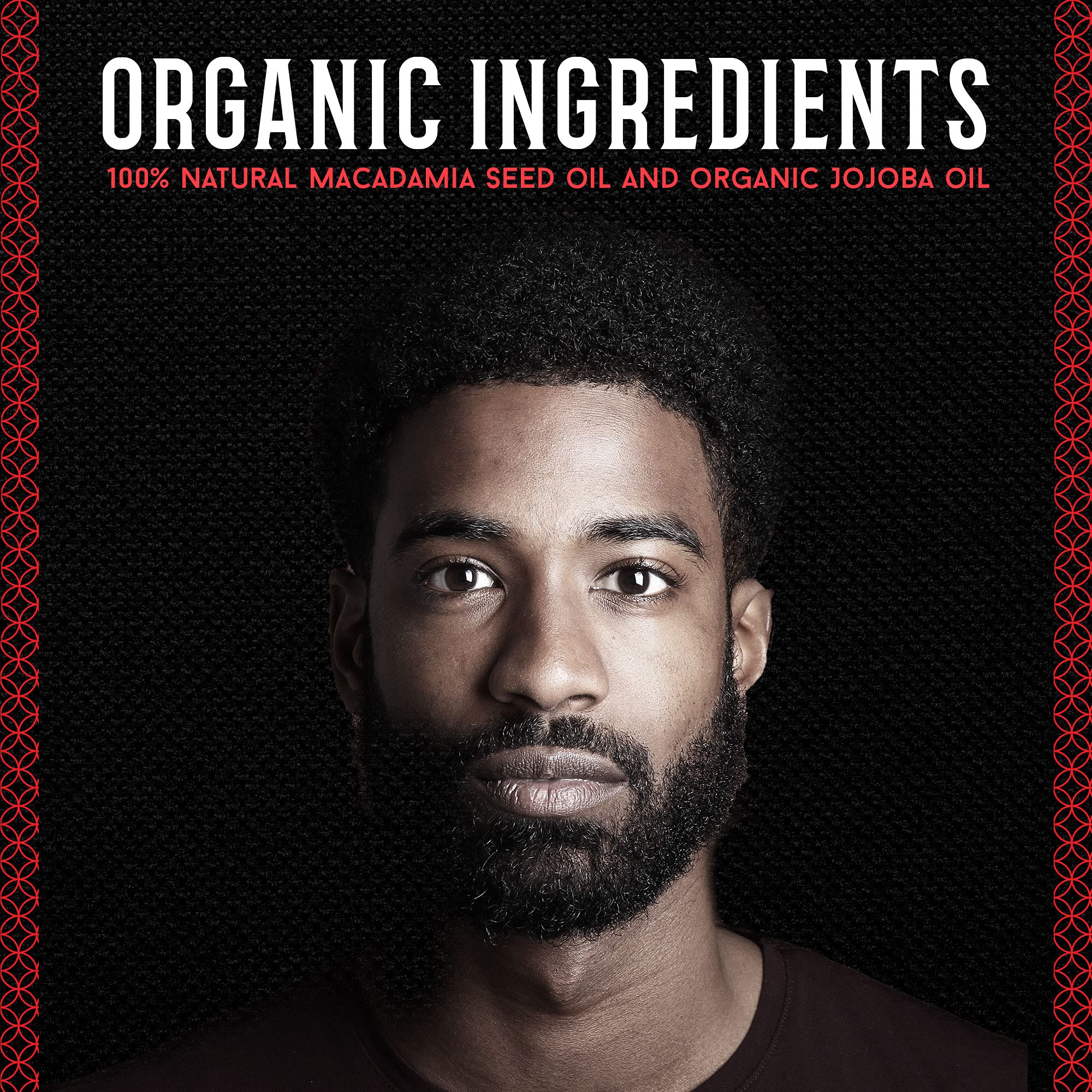 All Natural Unscented Beard Oil - Organic Beard Softener & Conditioner for Men - Perfect for Daily Grooming & Hydration