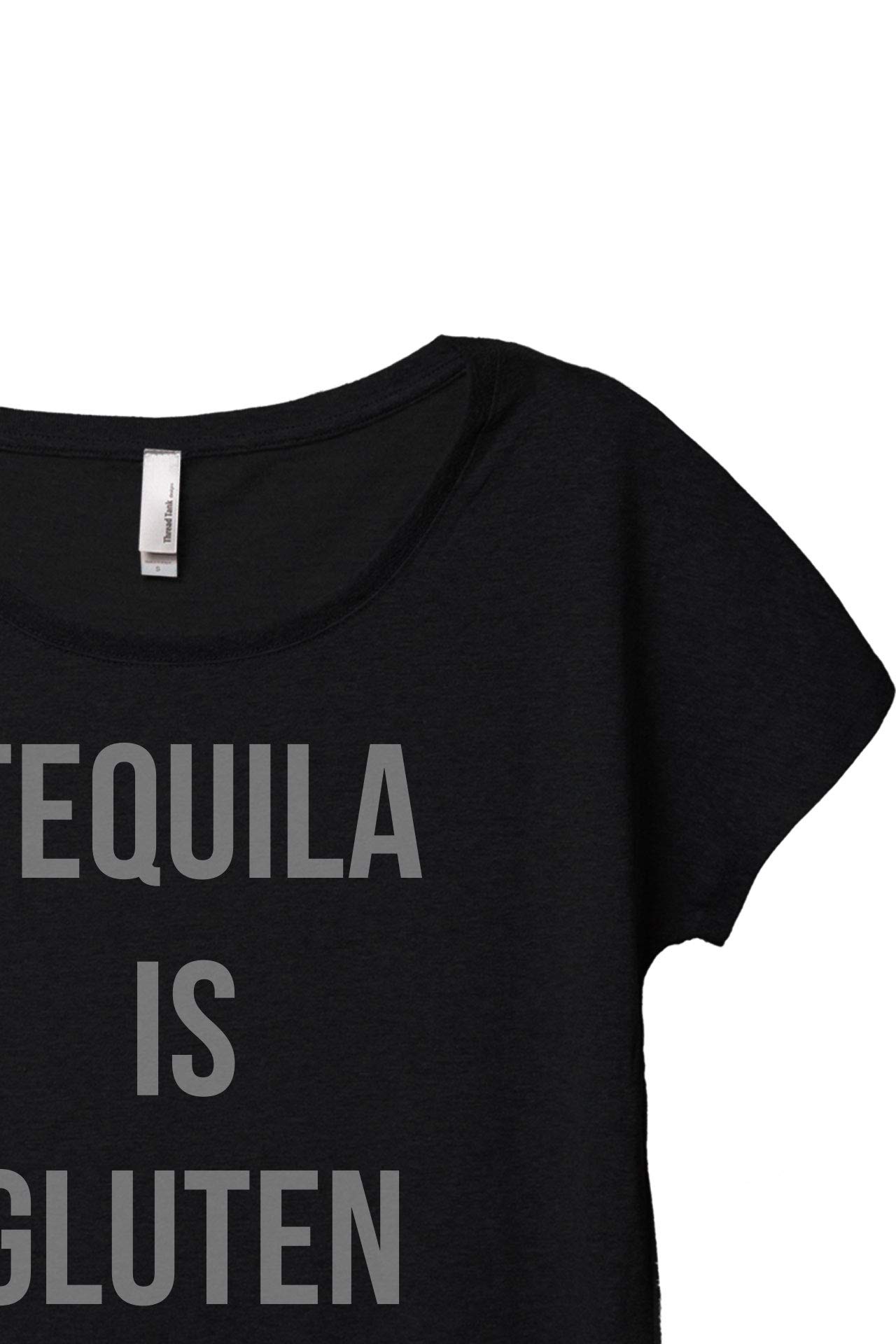 Gluten-Free Tequila Women's Fashion Slouchy Dolman T-Shirt - Casual Comfort Tee for Outings & Relaxation