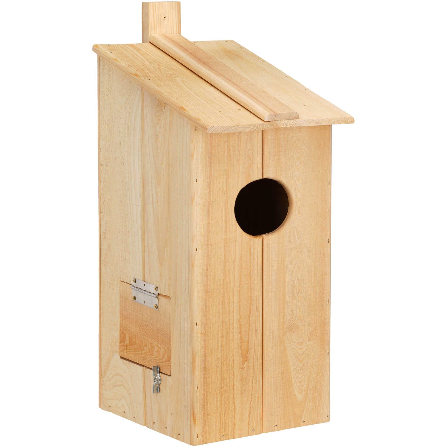 Premium Cypress Wood Duck Nesting Box - Handcrafted, Waterproof & Durable for Outdoor Use - Perfect for Backyard Birdwatching & Wildlife Conservation