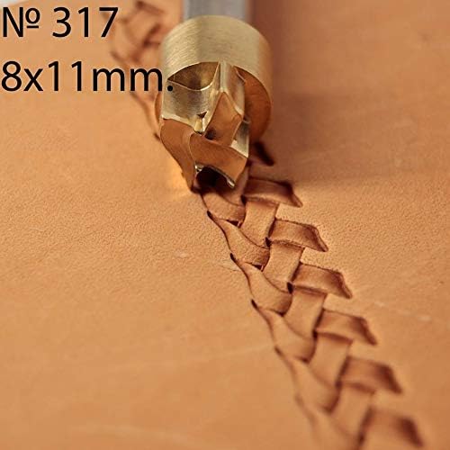Leather Stamp Tool Set for DIY Crafting - 10PCS Stamping Carving Punches for Leatherworking, Woodworking & Metal Engraving | Perfect for Leather Crafts, Jewelry Making & Personalized Gifts