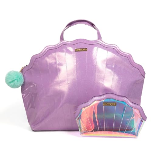 Mermaid Overnight Bag and Cosmetic Bag