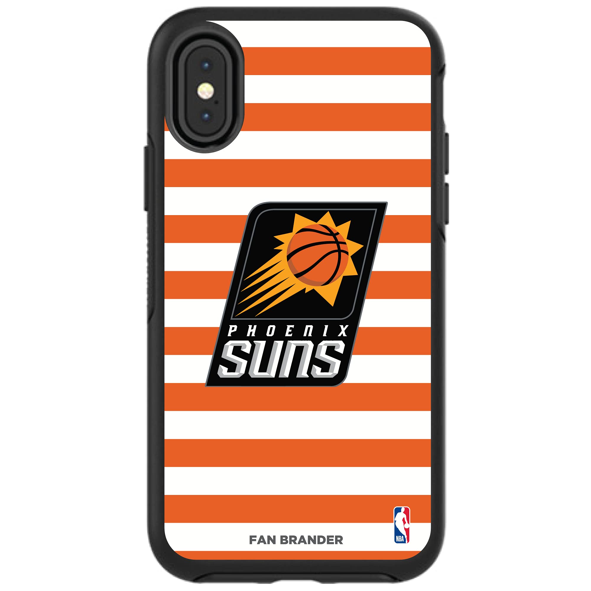 NBA OtterBox Symmetry iPhone Case - Stripes Design for Sports Fans