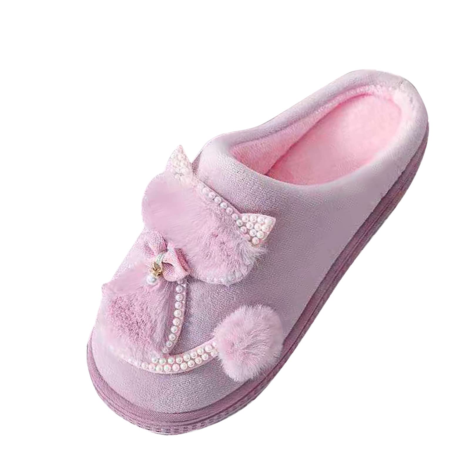 Women's Cozy House Slippers - Indoor/Outdoor Breathable Warm Comfortable Slippers for Home, Office, and Travel Use