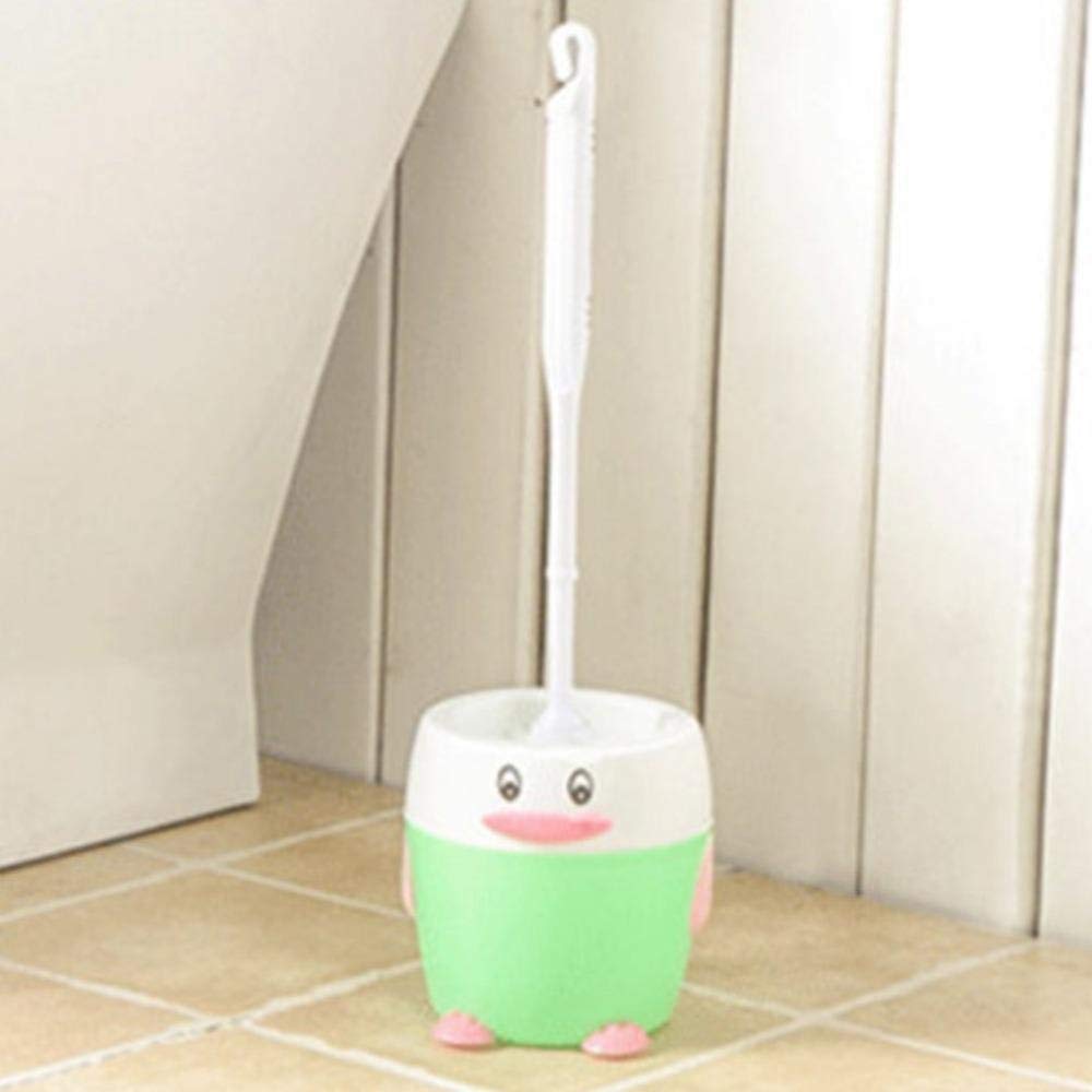 Dalovy Long Handle Toilet Brush Set with Holder - Durable ABS Bathroom Cleaning Brush for Hygiene & Household Use | Ideal for Toilets, Washrooms & WC Cleaning