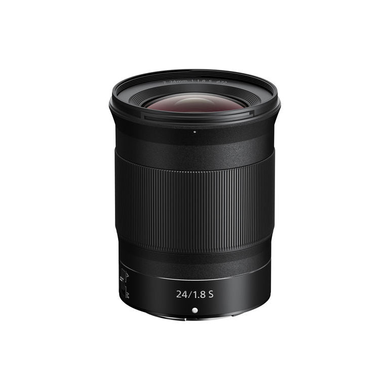 Nikon NIKKOR Z 24mm f/1.8 S Lens for Z Mount Cameras - Wide Aperture Prime Lens for Portrait, Landscape & Low Light Photography