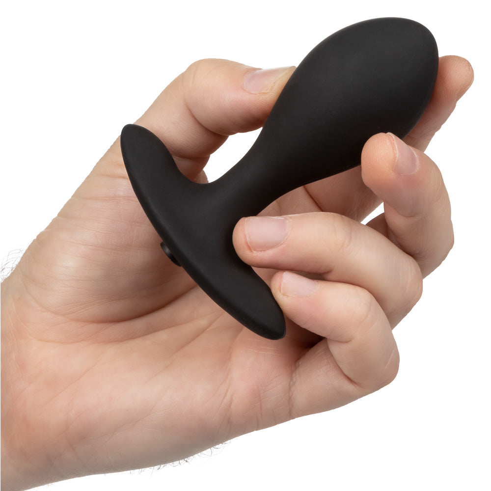 Colt Weighted Inflatable Anal Plug - Premium Silicone Butt Plug for Men & Women - Perfect for Solo Play, Couples & BDSM Scenes