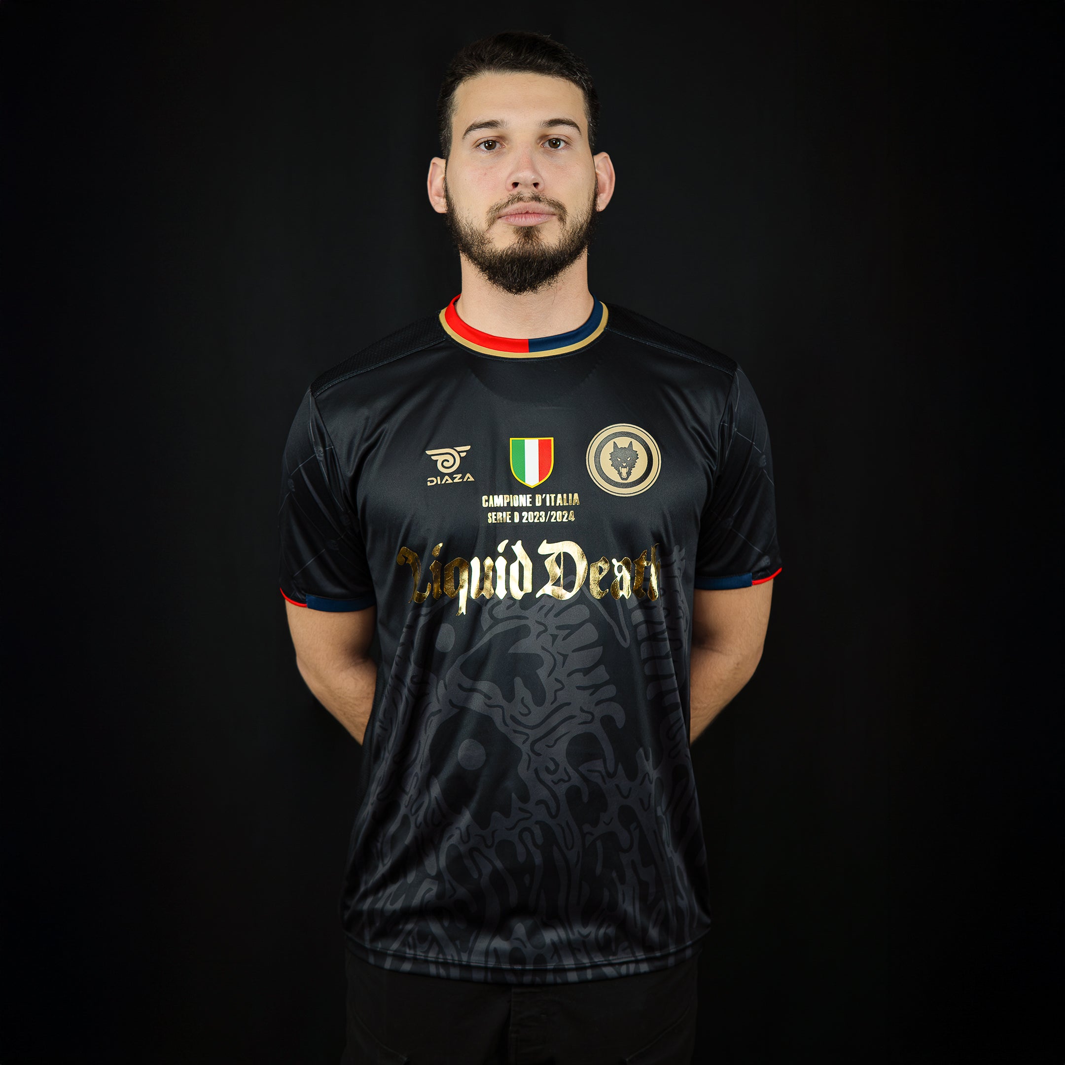 Liquid Death x Campobasso Limited Edition Jersey - Premium Collectible Streetwear for Skateboarding & Music Festivals