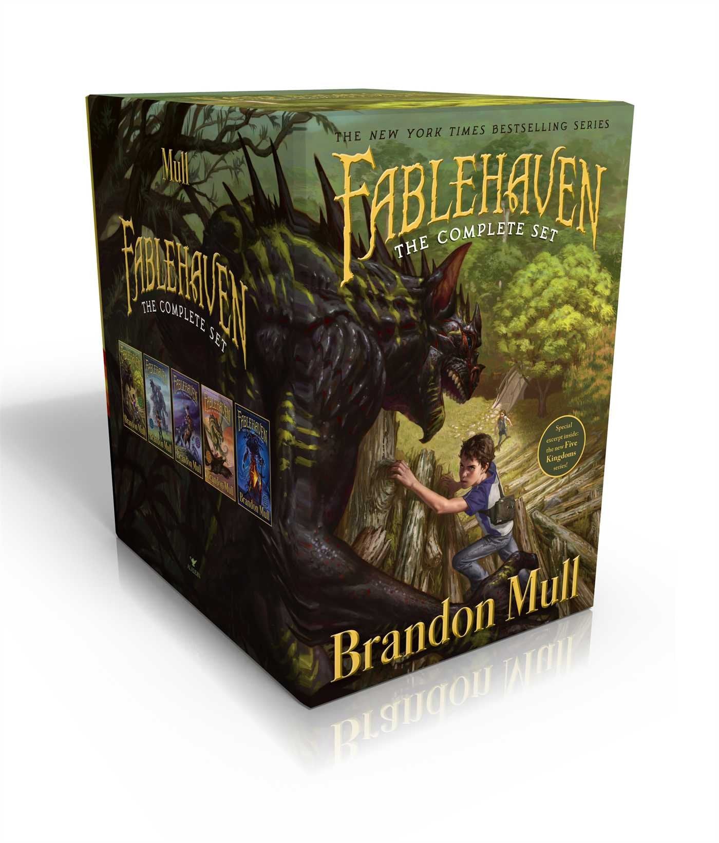 Fablehaven Complete Collection Box Set - 5 Book Fantasy Series by Brandon Mull | Perfect for Young Readers & Fantasy Lovers - Great for Gifts, Book Clubs & Home Libraries