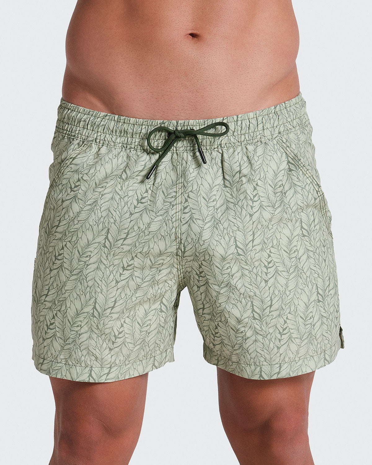Eco-Friendly Men's Swim Trunks with Soft Inner Mesh Lining - Quick-Dry, Comfortable & Sustainable Swimwear for Beach, Pool & Water Sports