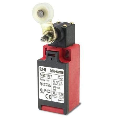 Cutler-Hammer 1NO-1NC Roller Lever Miniature IEC Limit Switch - Industrial Automation & Machine Safety Control for Conveyors, Packaging Equipment & CNC Machines