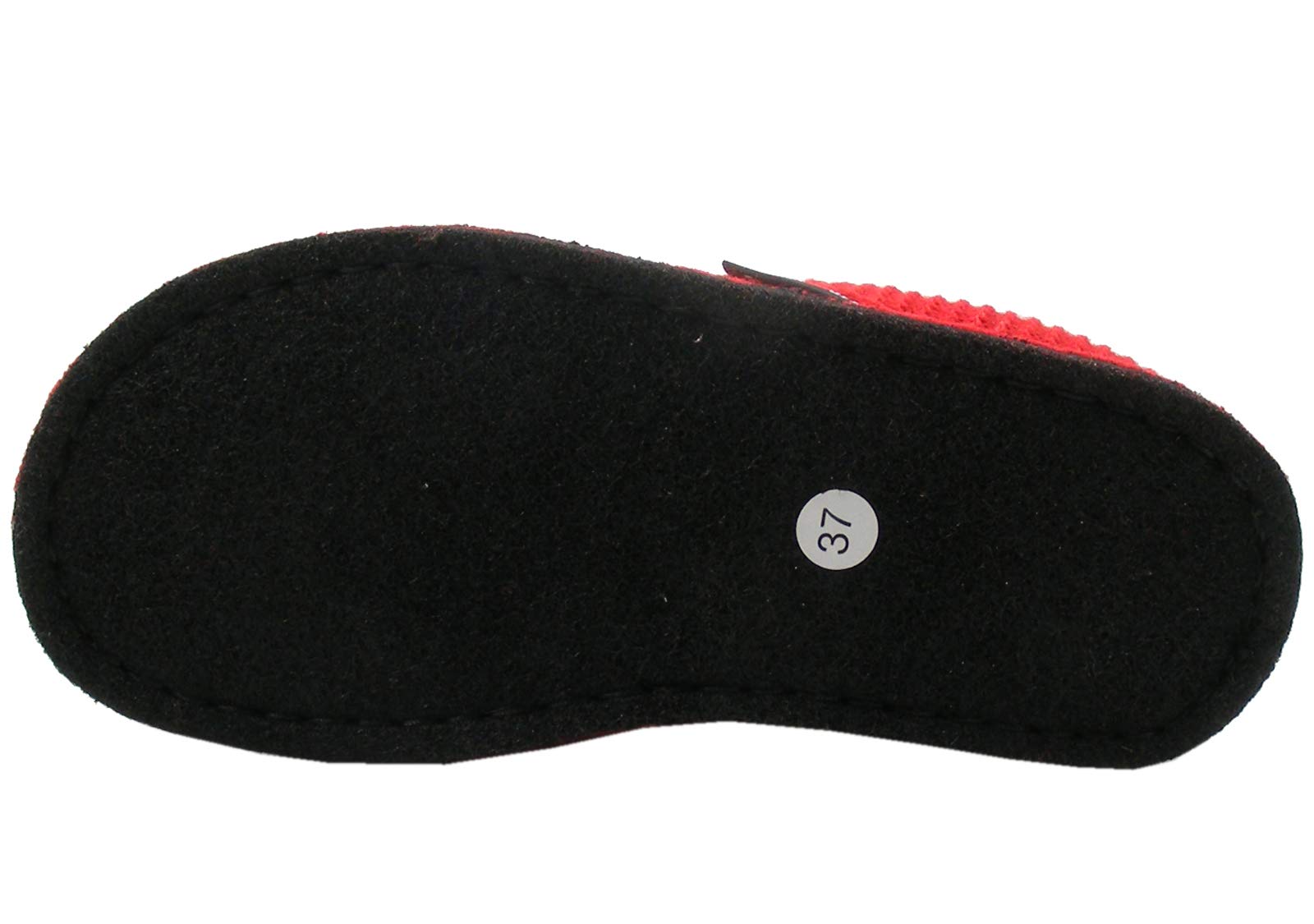 HAFLINGER Women's Open Back Slippers - Soft Wool Comfort House Shoes for Relaxing at Home, Cozy Indoor & Outdoor Wear