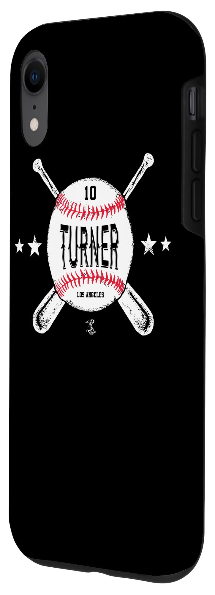 iPhone XR Justin Turner Cross Baseball Gameday Case - Durable Protective Phone Cover for Los Angeles Dodgers Fans | Perfect for Baseball Games, Sports Events & Daily Use