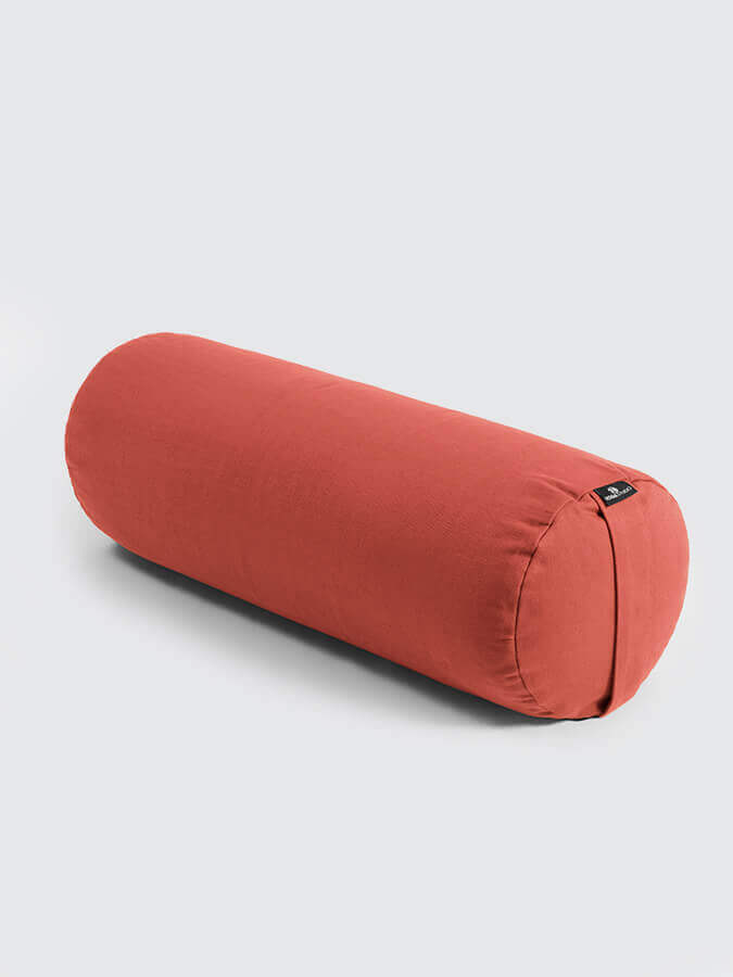 Organic Cotton Buckwheat Meditation Bolster Cushion for Yoga & Zen Relaxation - Perfect for Yoga Studios, Home Meditation & Stress Relief