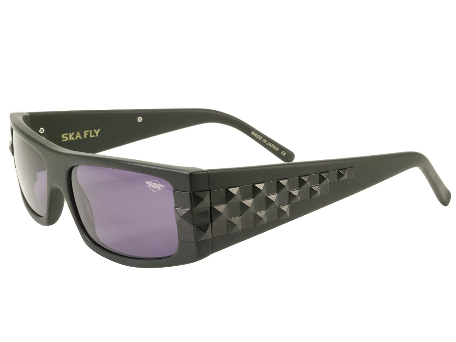 BLACK FLYS Sunglasses for Men & Women - Polarized UV Protection - Retro Ska Fly Style - Perfect for Outdoor Sports, Beach, and Driving