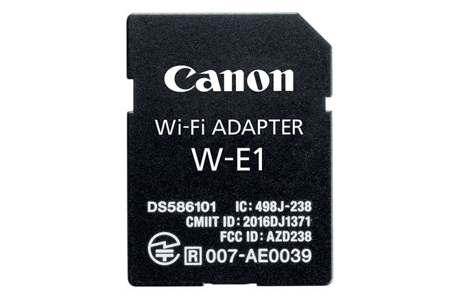 Canon W E1 WiFi Adapter for Camera - Wireless File Transfer & Remote Shooting | Compatible with Select Canon DSLR & Mirrorless Cameras | Perfect for Travel, Events & Professional Photography