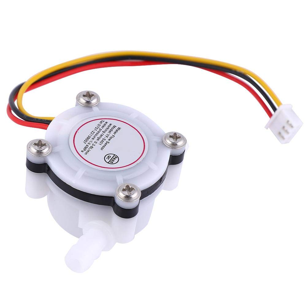 Water Hall Flow Sensor - High Precision Stable Flow Sensor for Home Water Cooler, Aquarium, and Hydroponic Systems