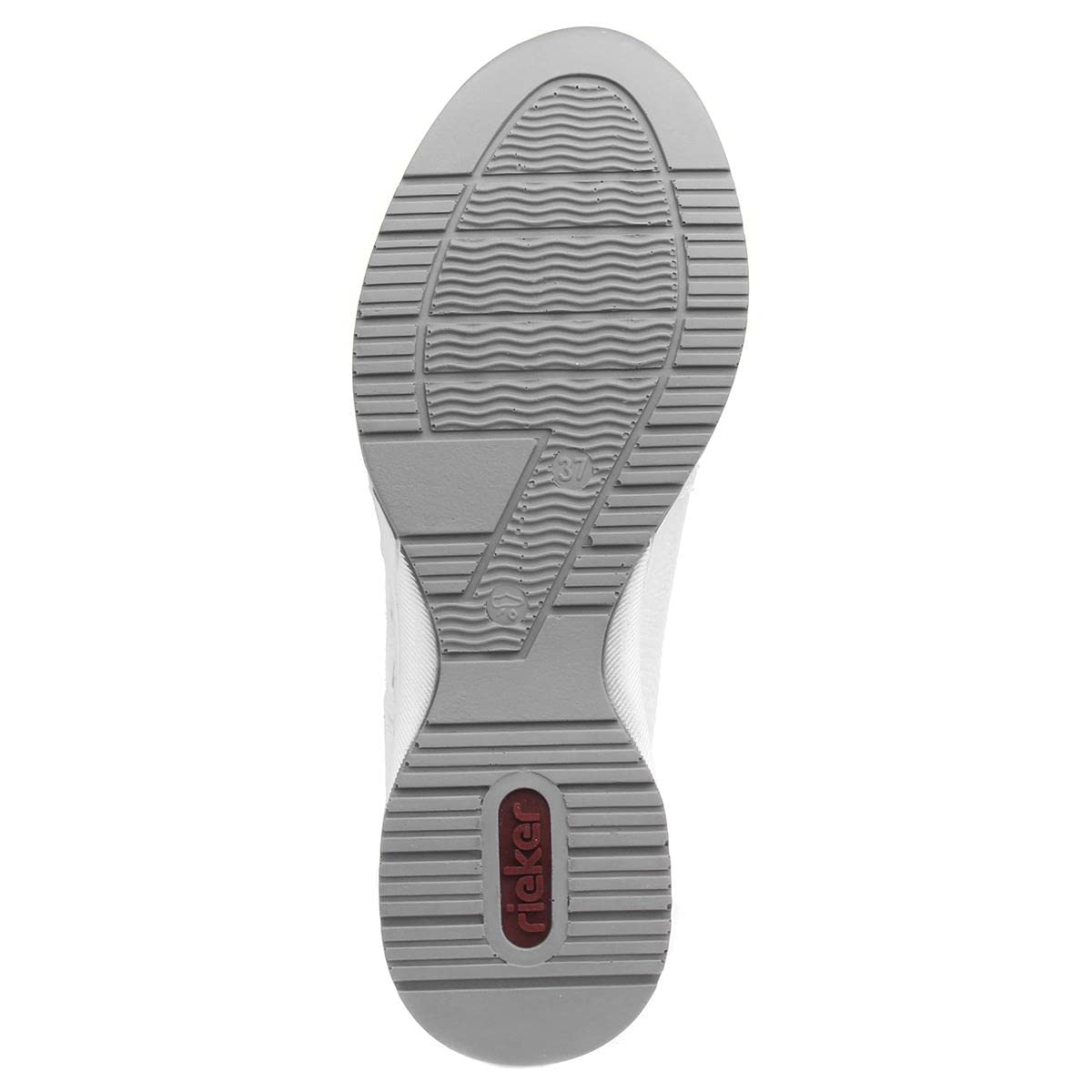 Rieker Women's Comfortable Low-Top Sneakers - Lightweight Walking Shoes for Women - Casual Fashion Sneakers for Everyday Wear, Work, and Travel