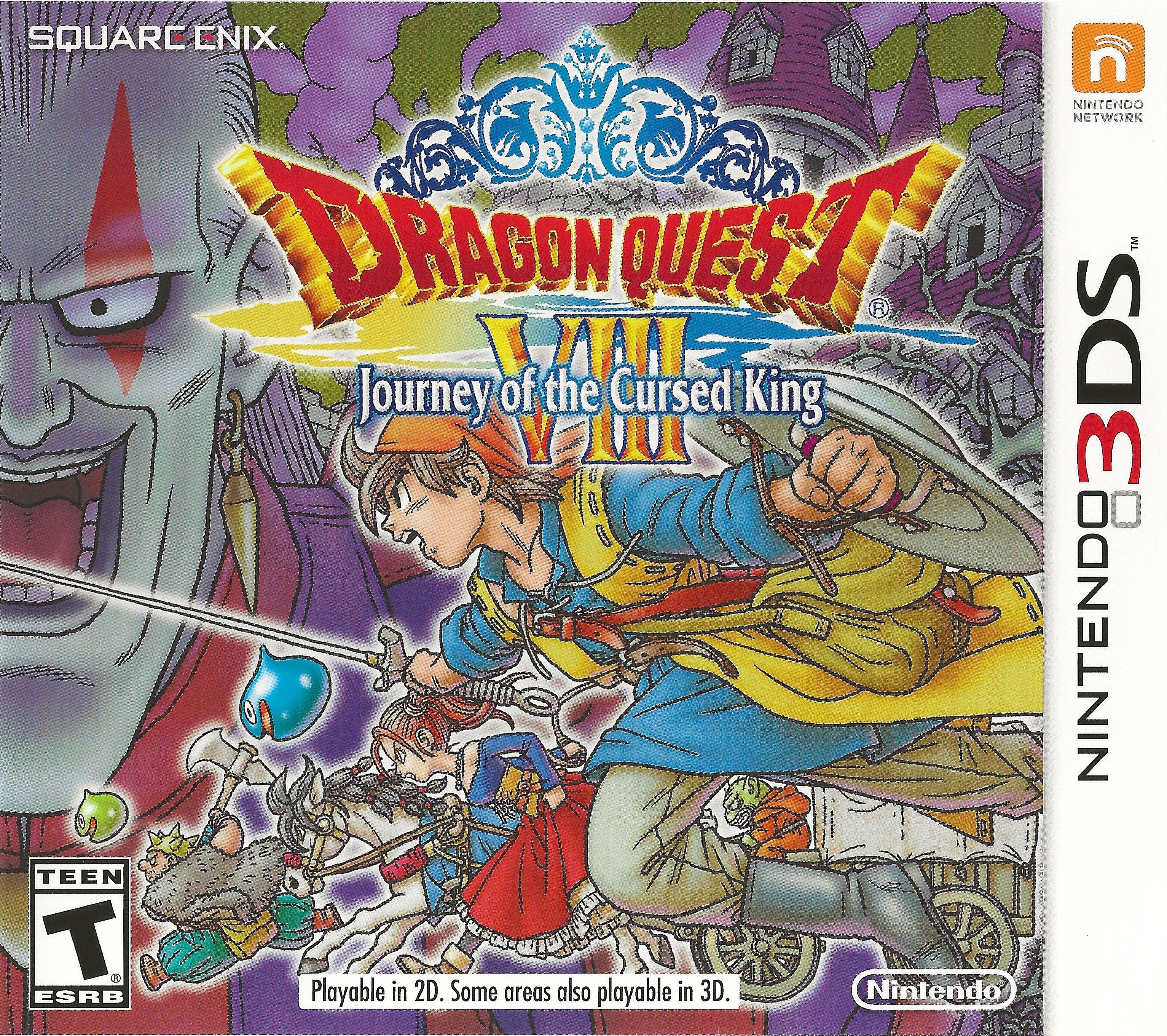 Dragon Quest VIII: Journey of the Cursed King - Nintendo 3DS RPG Adventure Game | Epic Fantasy Quest with Turn-Based Battles | Perfect for Travel & Commuting Entertainment