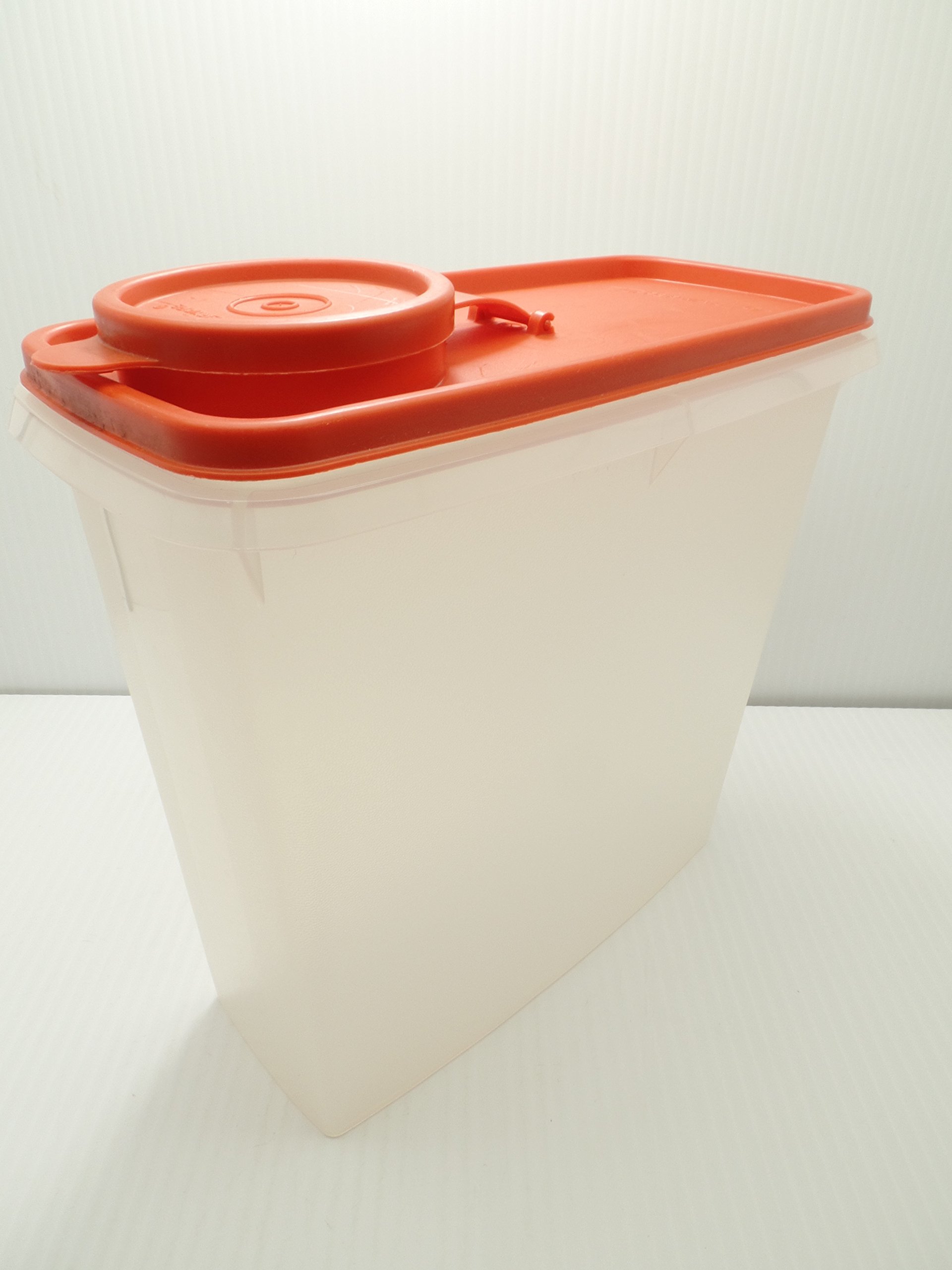 Tupperware Cereal Storage Container with Red Seal – Airtight Food Saver for Breakfast Cereal, Snacks & Dry Goods – Perfect for Kitchen Pantry Organization