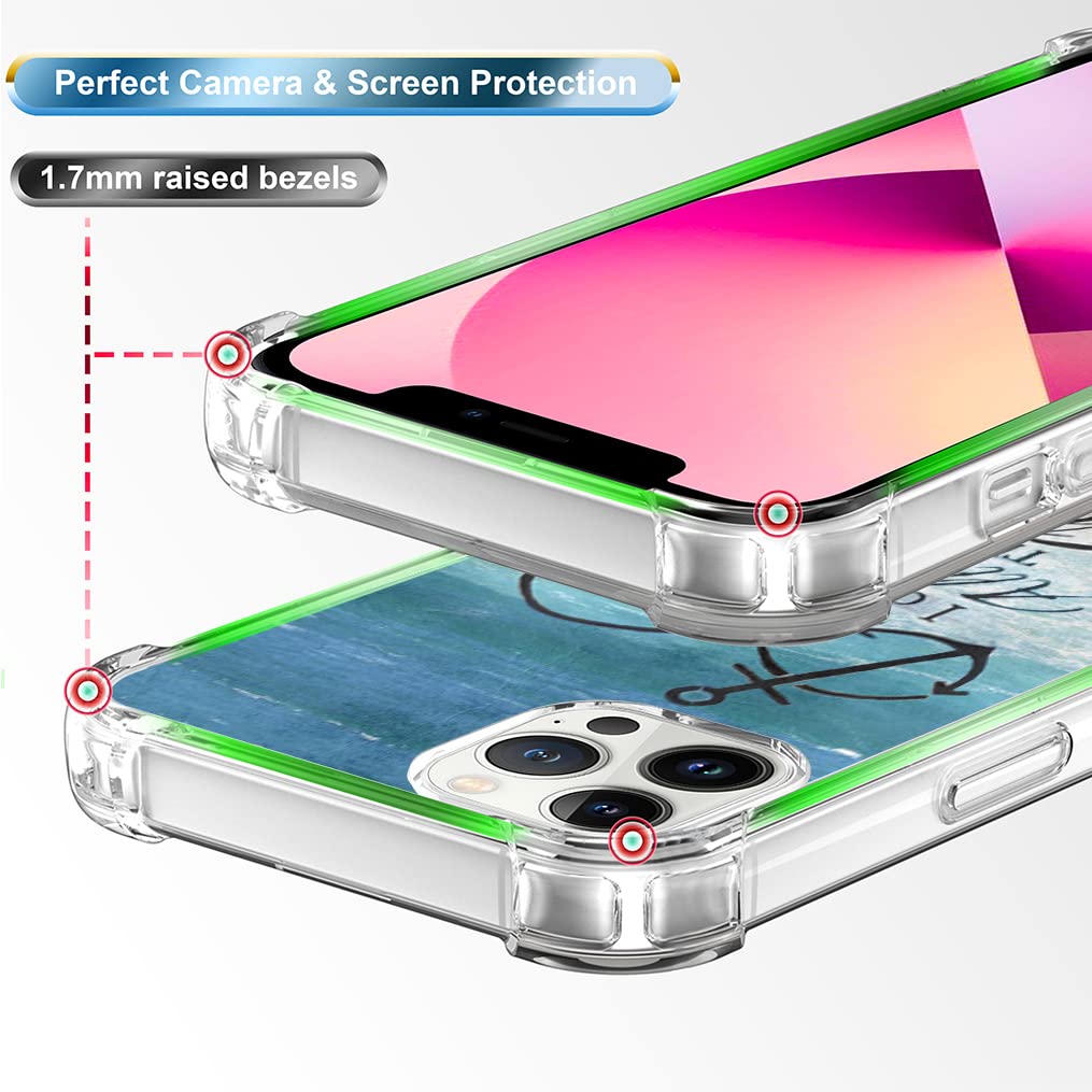 iPhone 13 Pro Case - Slim Silicone Cover with Heavy Duty Protection for Daily Use & Travel