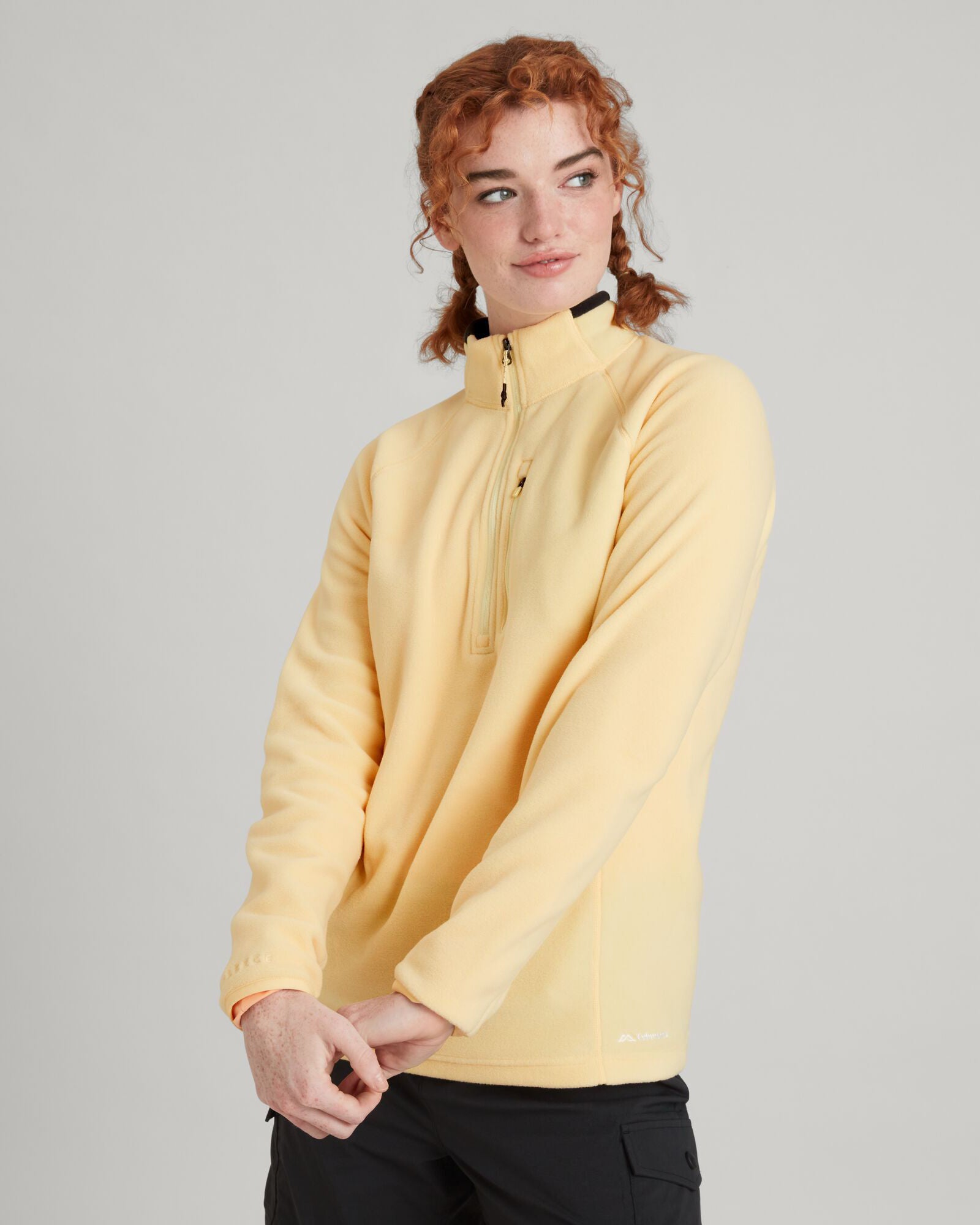 Women's Ridge 100 PrimaLoft Bio Pullover Jacket - Lightweight Insulated Hoodie for Hiking & Outdoor Activities | Sunlit Color