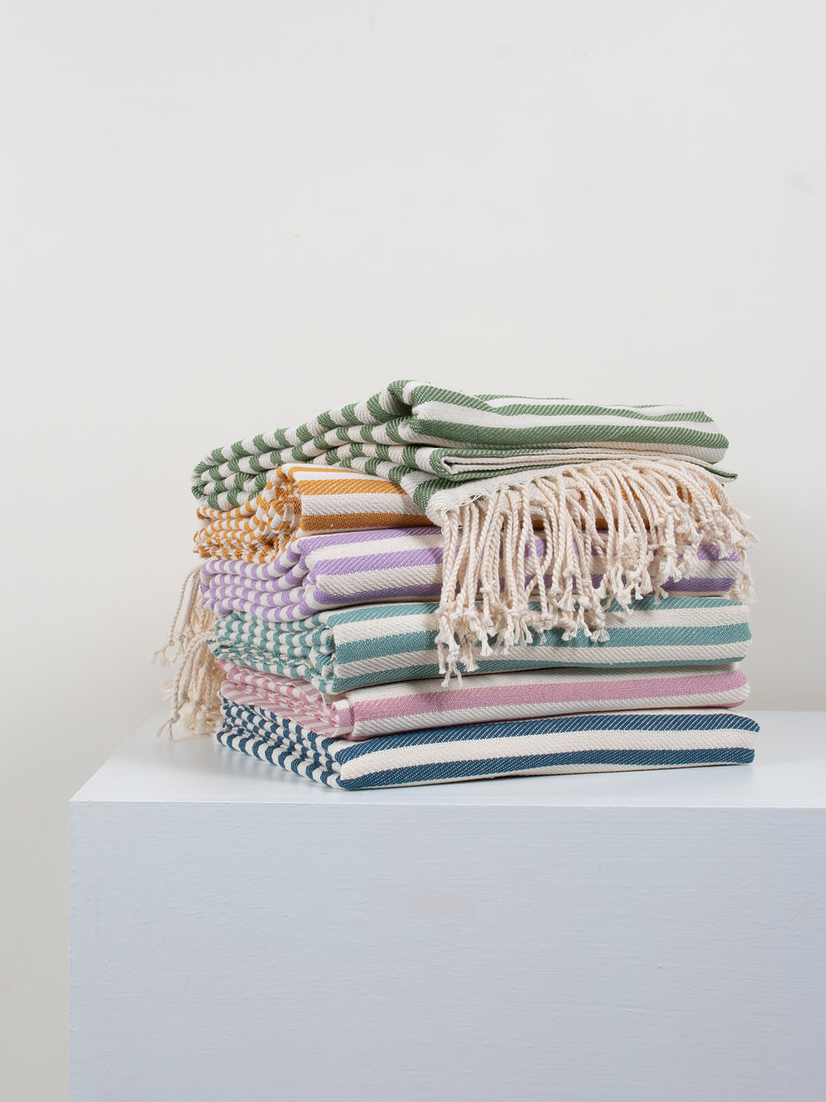 Premium Sorrento Hammam Towel - 100% Cotton, Soft & Absorbent, Indigo Blue - Perfect for Beach, Spa, Yoga & Travel Accessories
