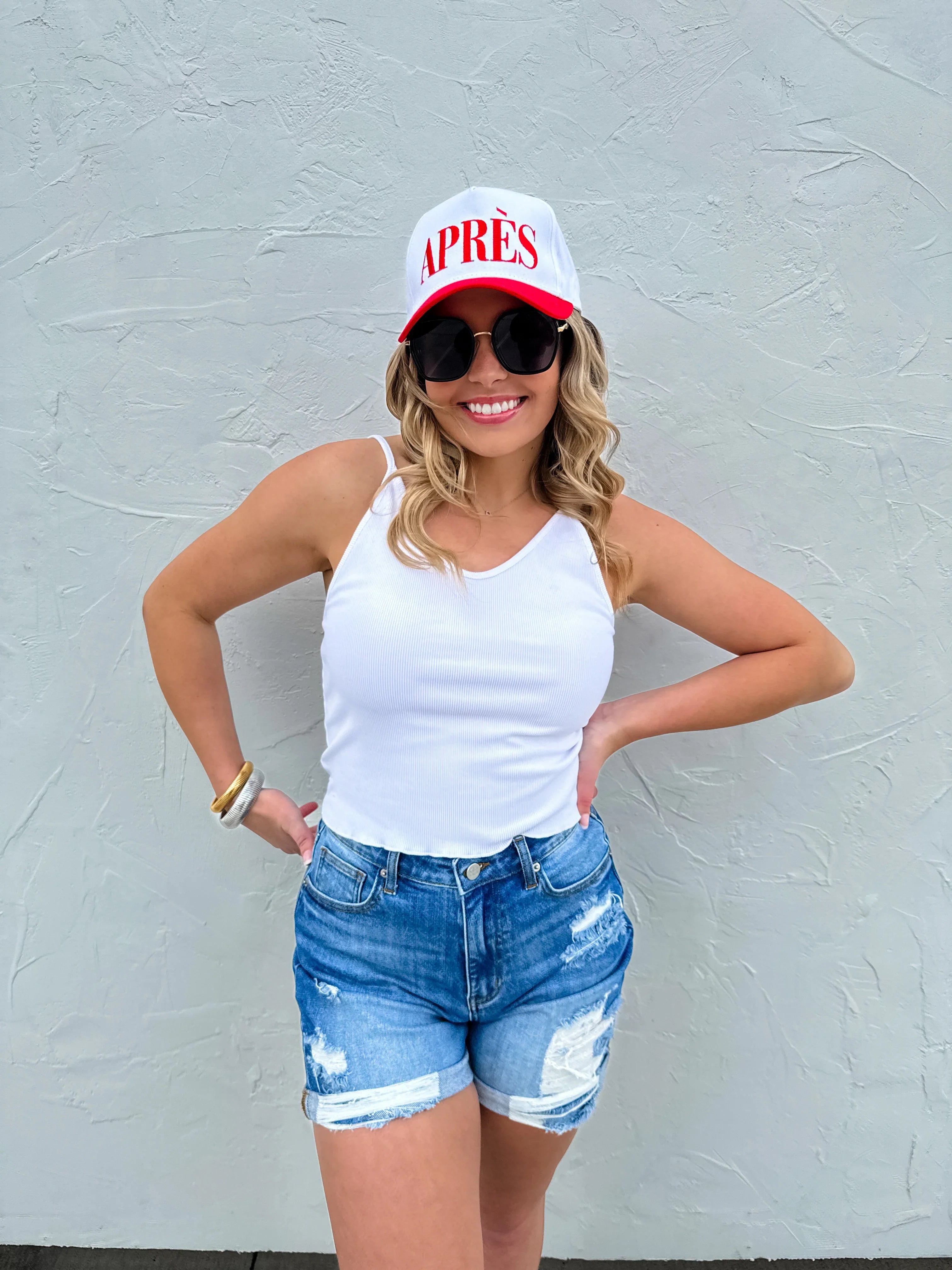 PREORDER: Hannah Ribbed Tank Top for Women - 5 Color Options | Soft Stretch Casual Wear for Summer, Layering & Everyday Outfits