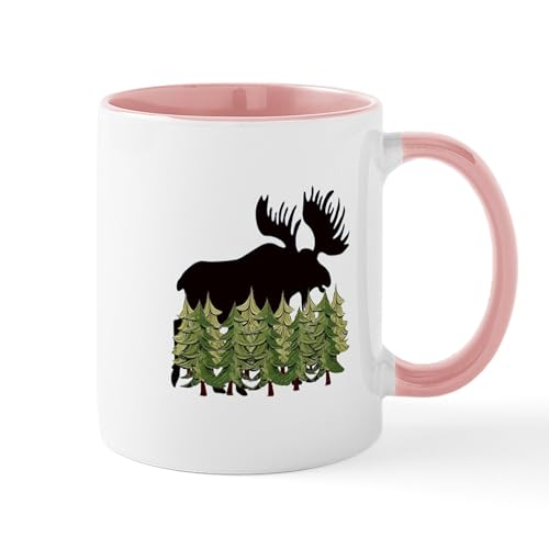 White/Pink Inside - MOOSE HEIGHTS Mugs