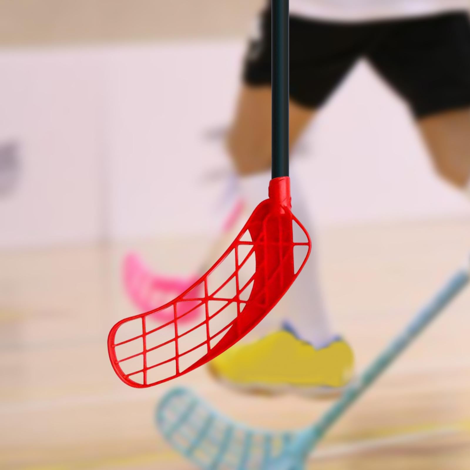 Premium Floorball Blade & Inline Hockey Stick Replacement - Lightweight PE Material for 18mm Shafts | Easy Installation | Perfect for Indoor Floorball & Street Hockey Training