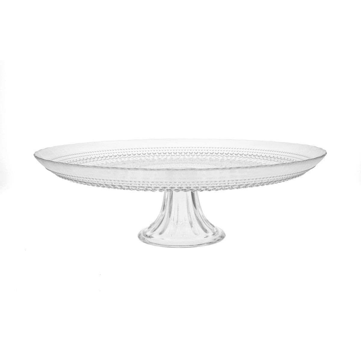 Fortessa Jupiter 13-Inch Elegant Glass Cake Stand for Weddings, Birthdays & Dessert Displays – Perfect for Party Decor & Baking Showcase