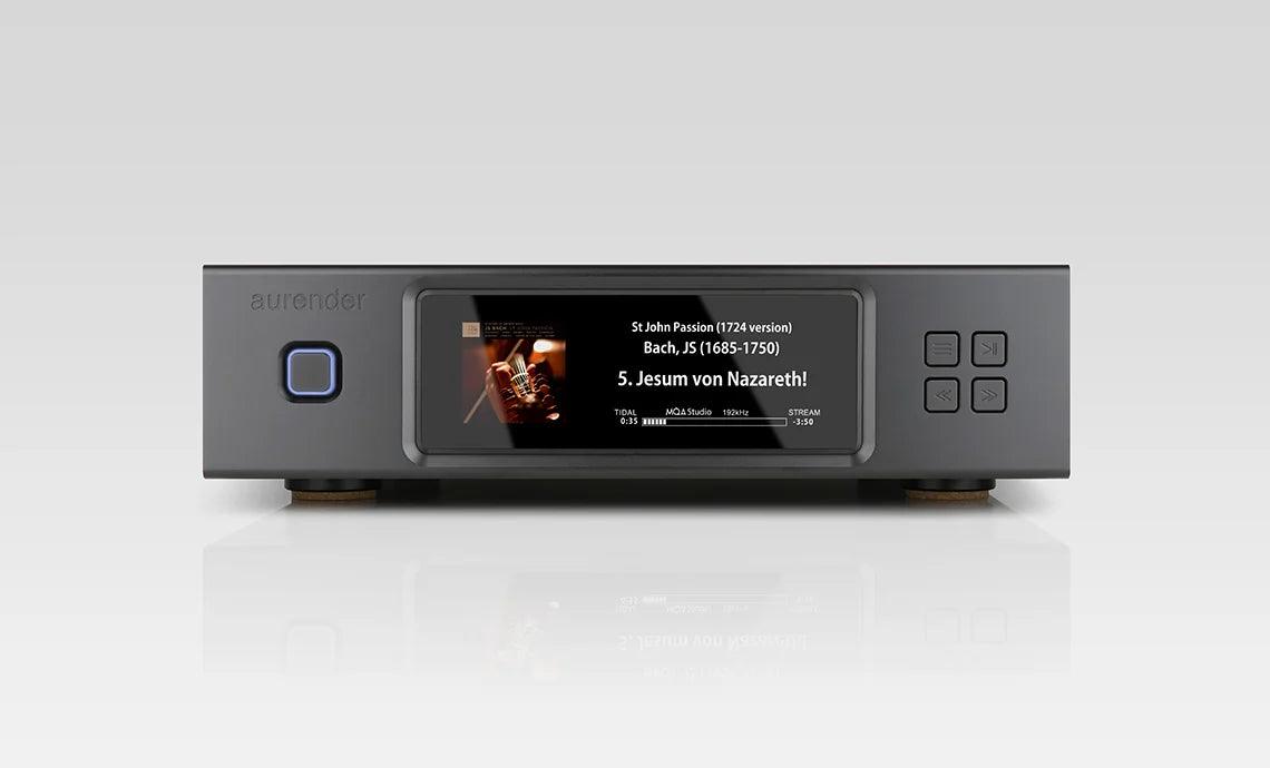 Aurender N200 High-End Digital Music Streamer - Premium Audio Player for Audiophiles & Home Theater Systems | Perfect for Streaming Hi-Res Music & Enhancing Your Listening Experience