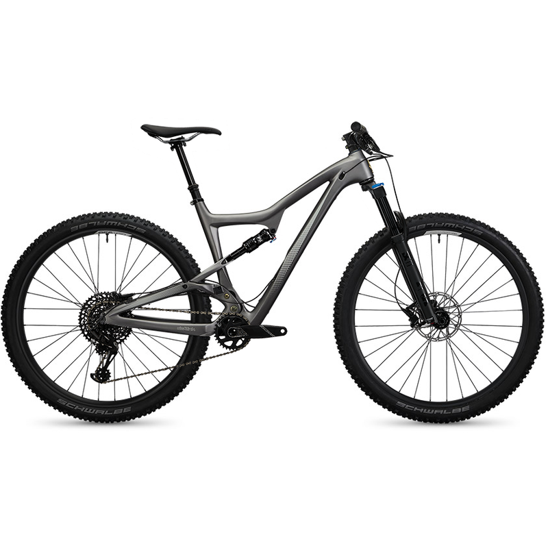 Premium All-Mountain Full Suspension Carbon Mountain Bike - Lightweight & Durable for Trail Riding & Downhill Adventures